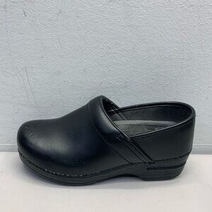 Dansko Womens Shoes Wide XP 2.0 Clogs Black Slip Resistant Size EU 37 US 6.5